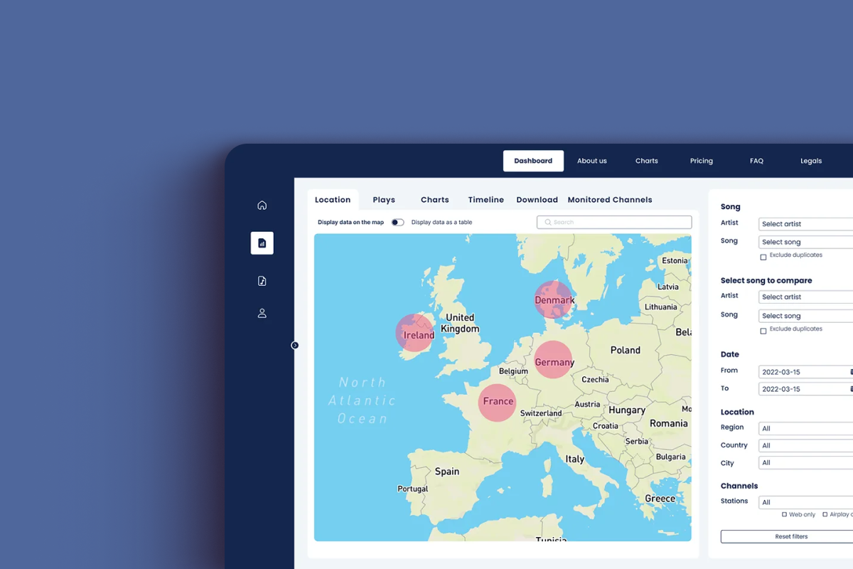 UX/UI Redesign for Real-time Broadcast Monitoring