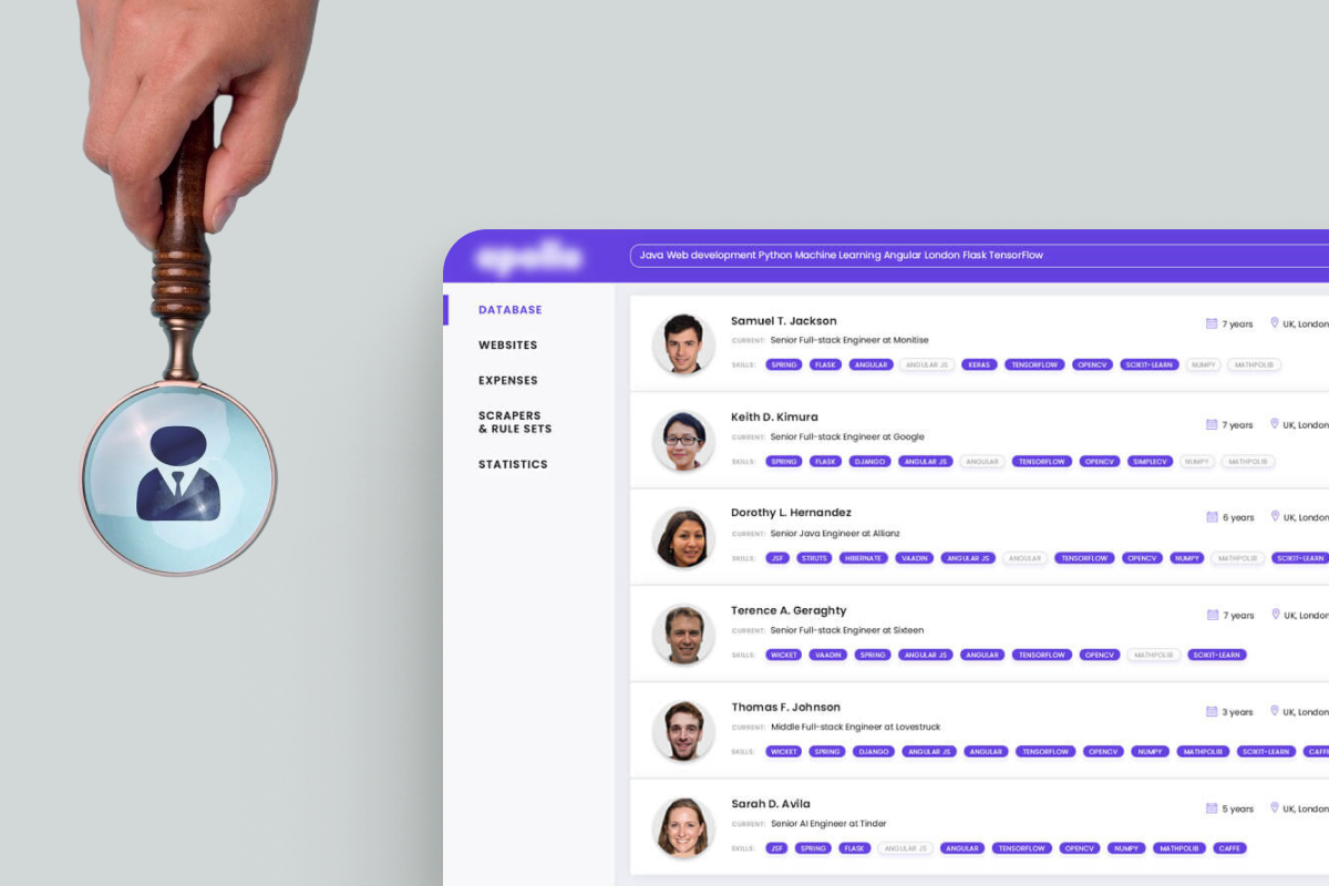 Custom Search Platform for Recruitment Agency